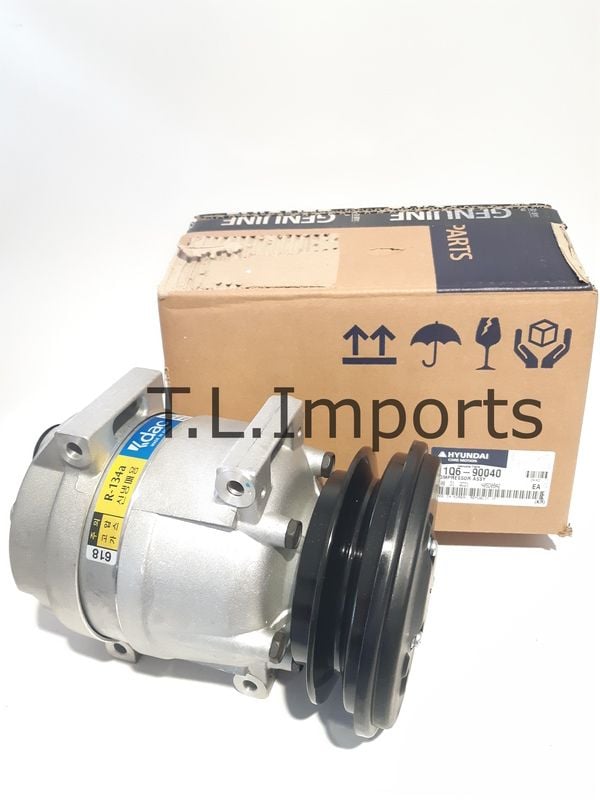 Hyundai R210LC-7 - A/C Compressor (#11N6-90040) Hyundai R210LC-7 - A/C Compressor (#11N6-90040)